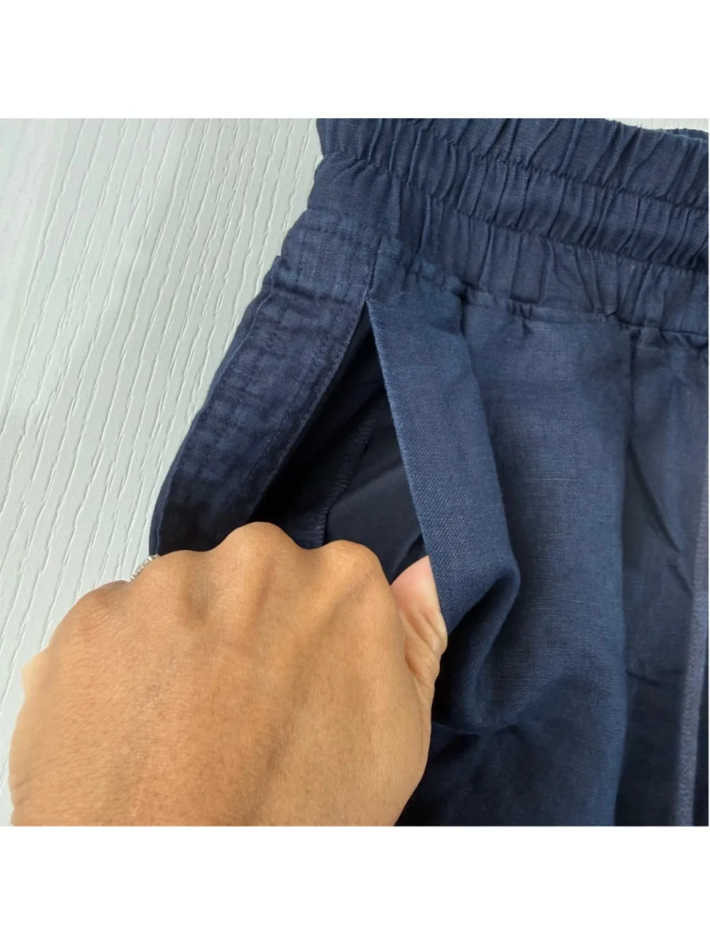Women's Quince Wide Leg Pants XS Deep Navy